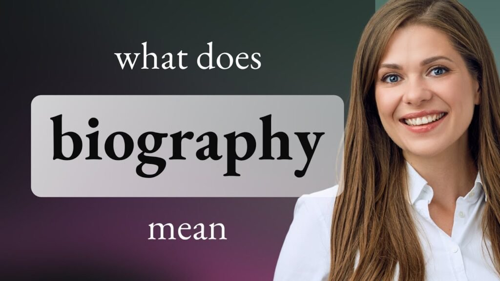 What is Biography?